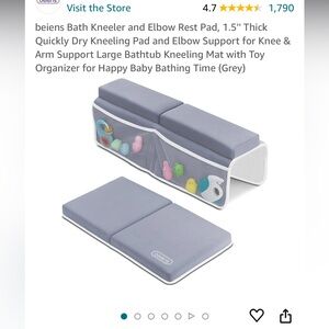 Bath Kneeler and Elbow Rest Pad NWT